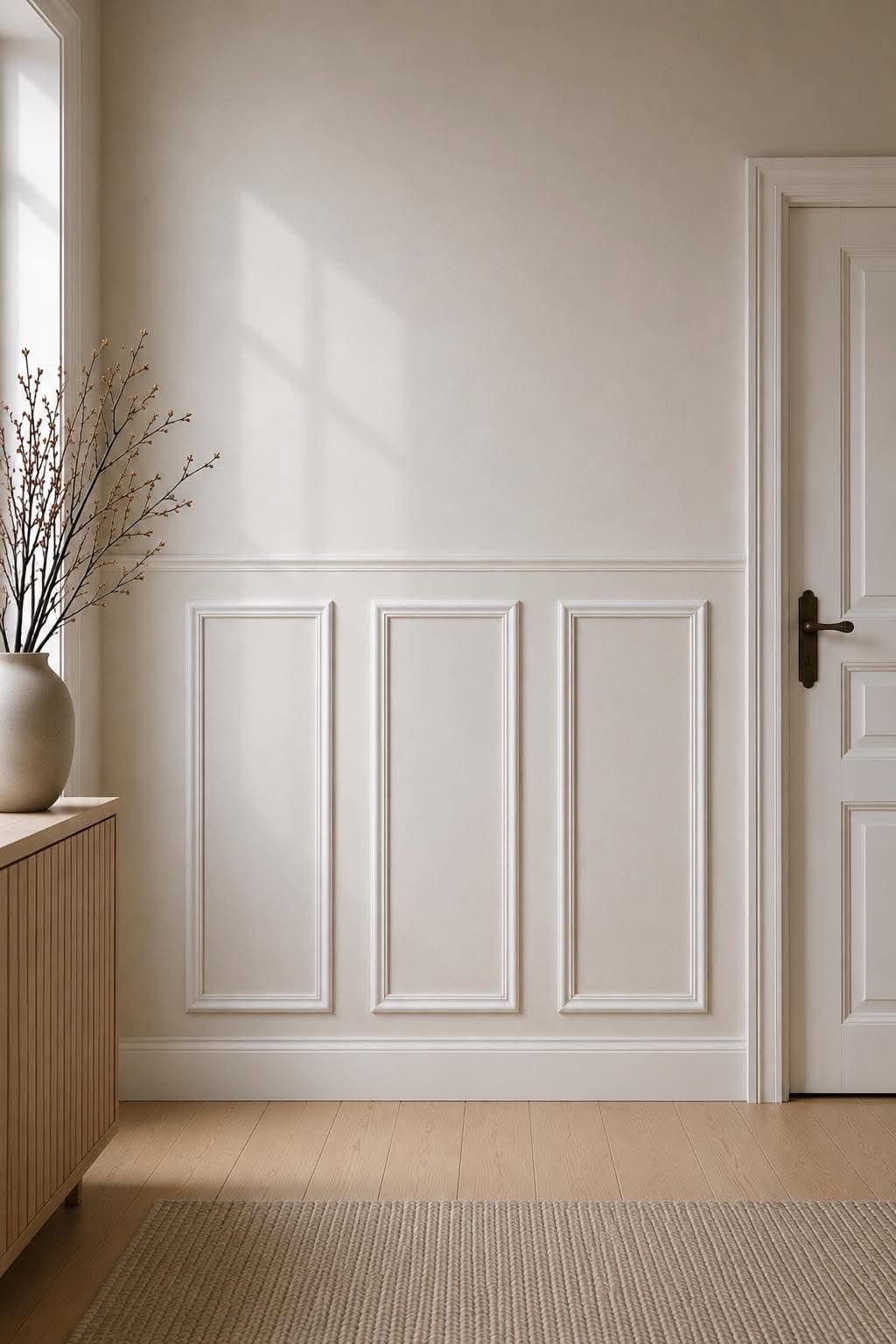 Veggpanel 40 - 100 cm - pakke med 4 stk