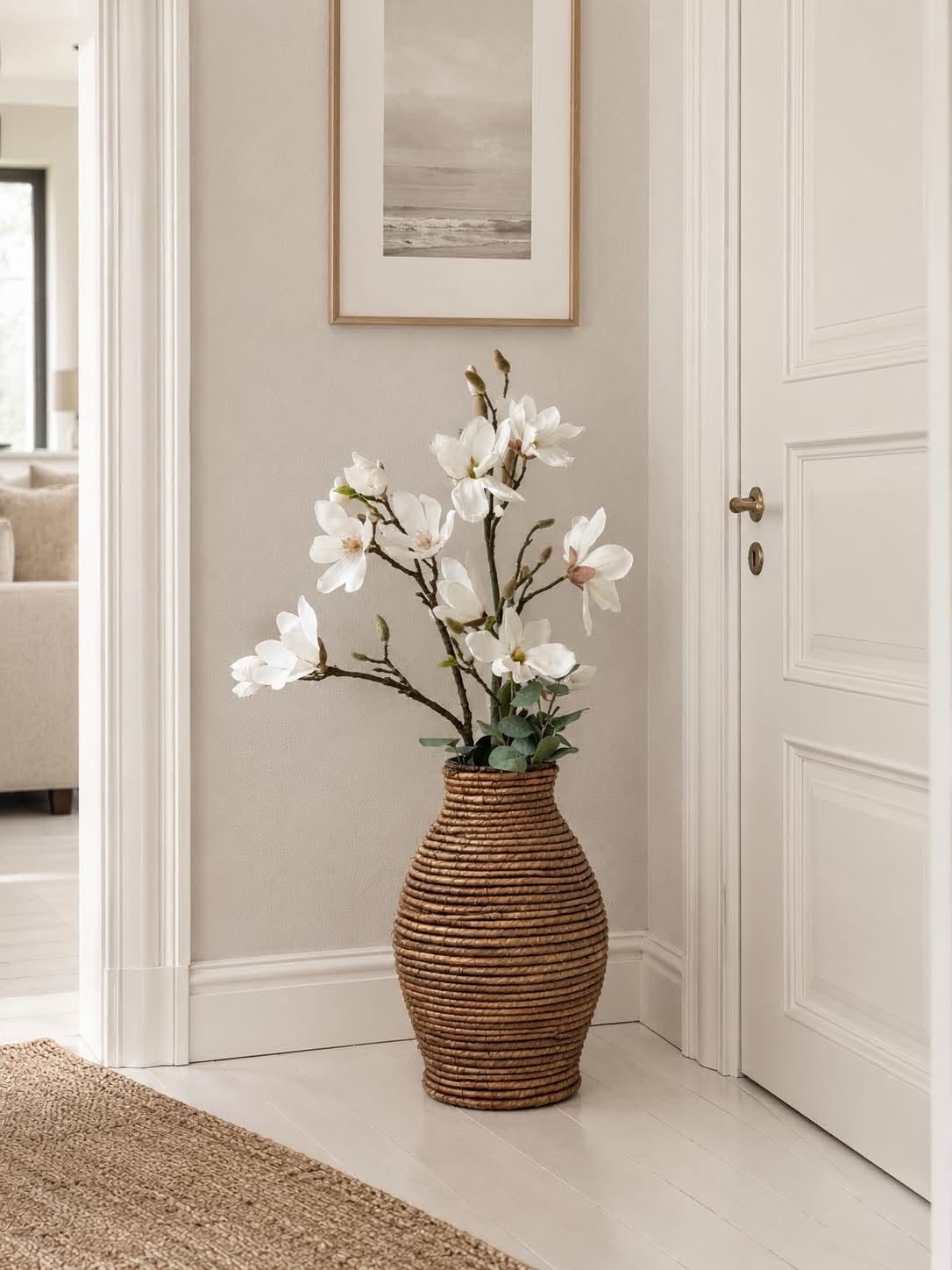 Vase bananblader