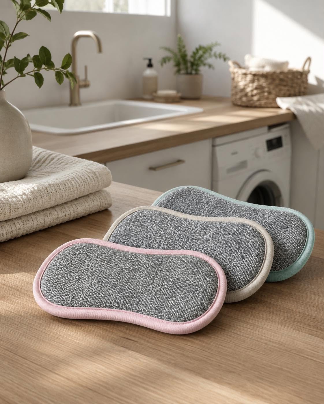 Mikrofibersvamper - Pakke med 3 stk