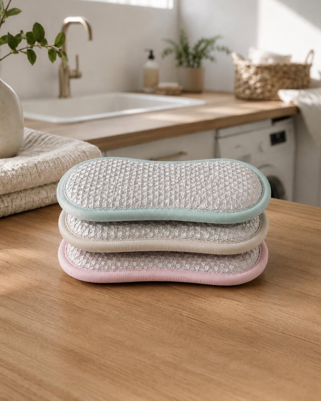Mikrofibersvamper - Pakke med 3 stk