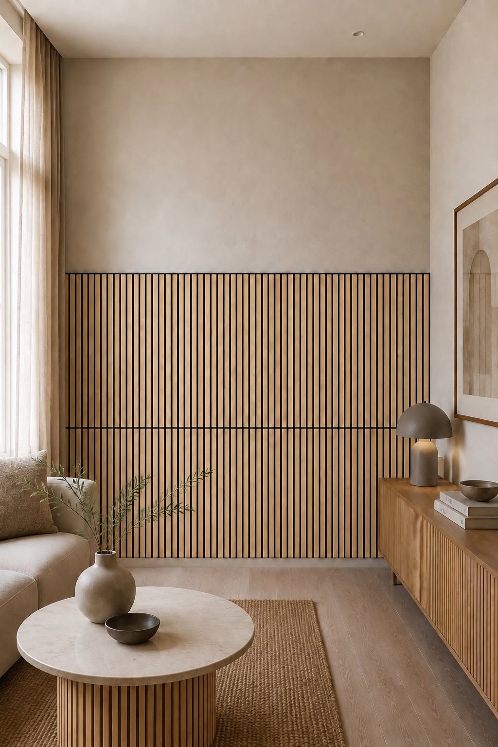 Akustikkpanel 30x60 - Pakke med 4 plater