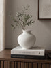 Vase metall - Off White 23 cm