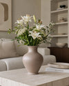 Vase metall - Brown 31 cm