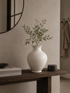 Vase metall - off-white 31 cm