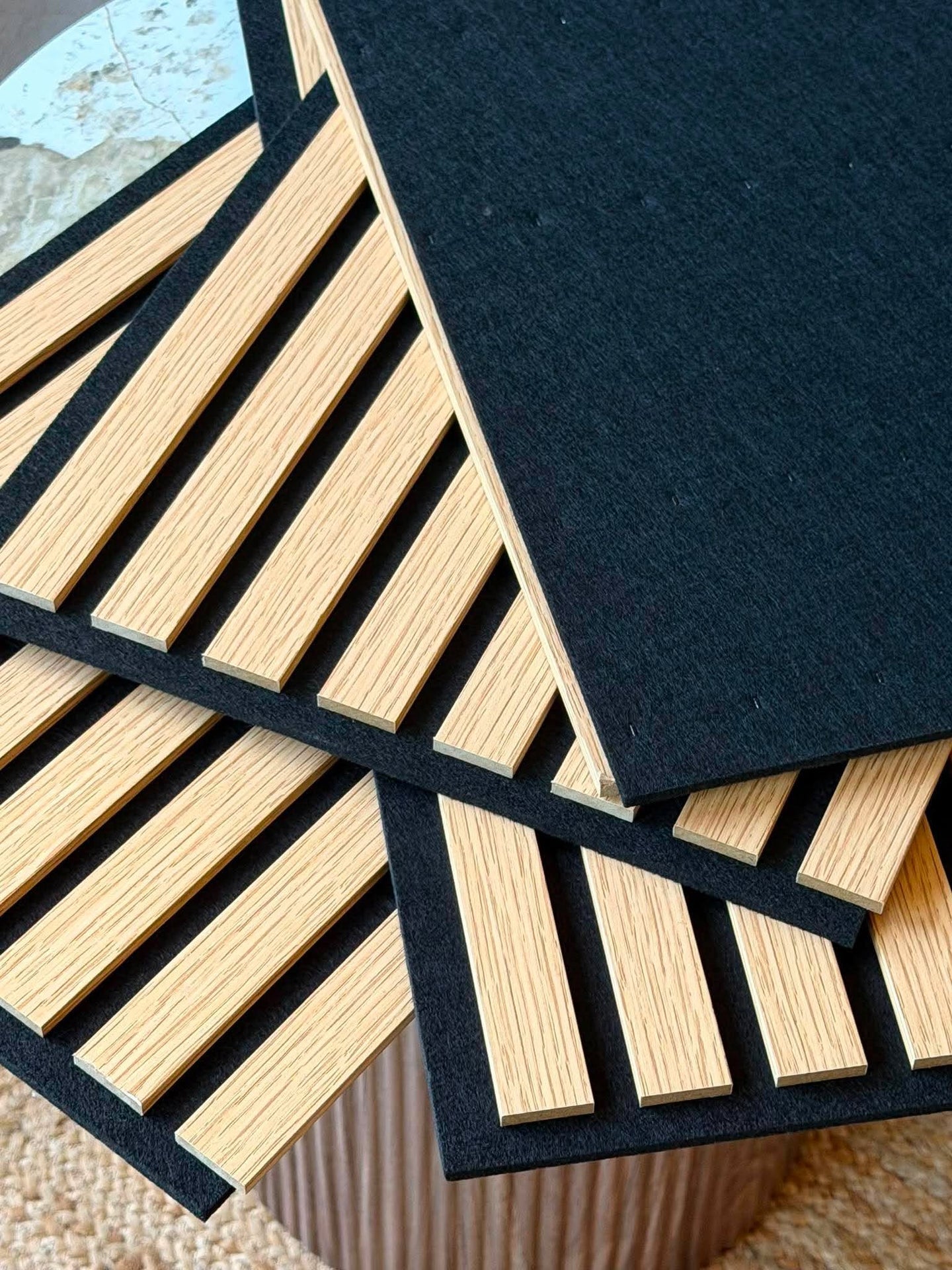 Akustikkpanel 30x60 - Pakke med 4 plater