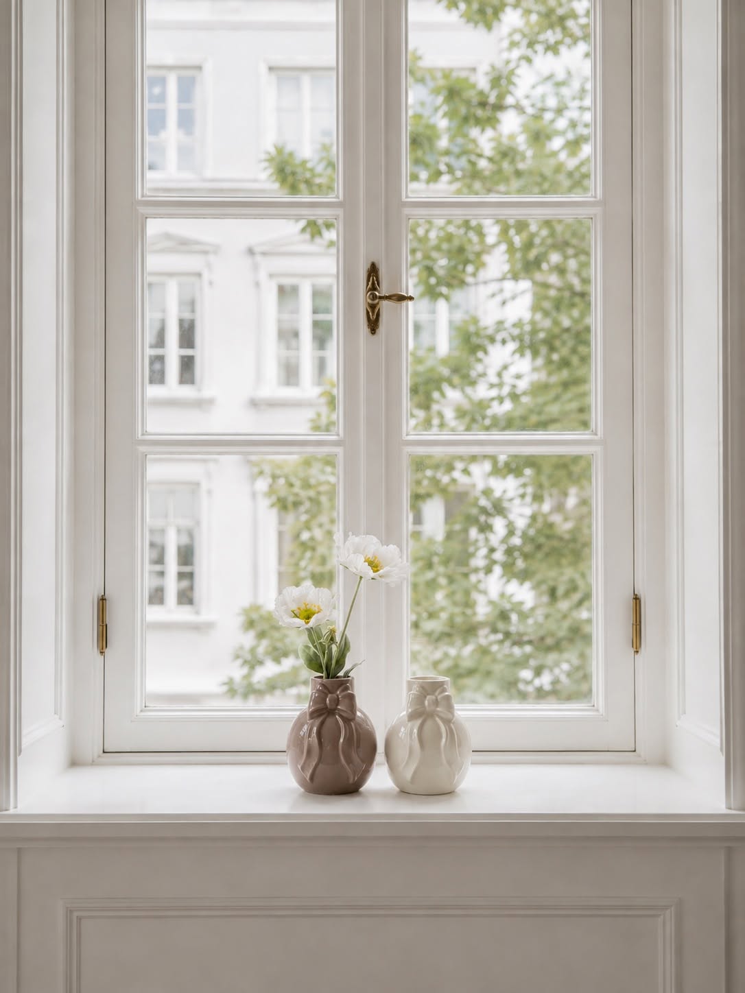 Vase med sløyfe - Old Rose