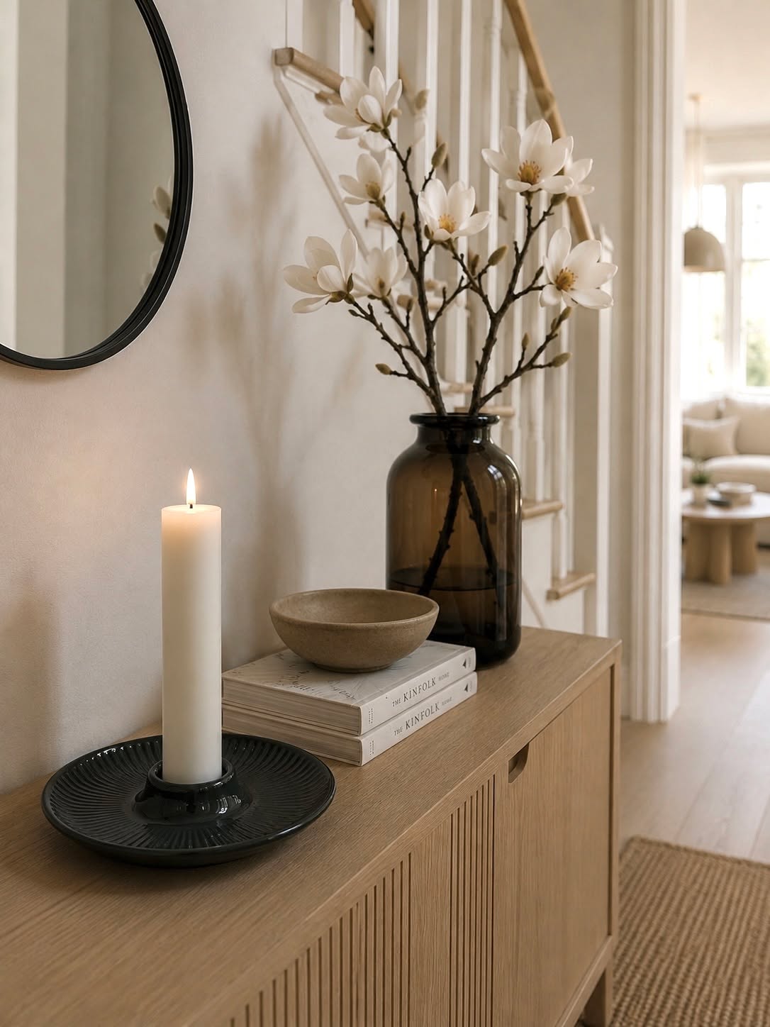 Lysestake til lys dia 5 cm - Dark