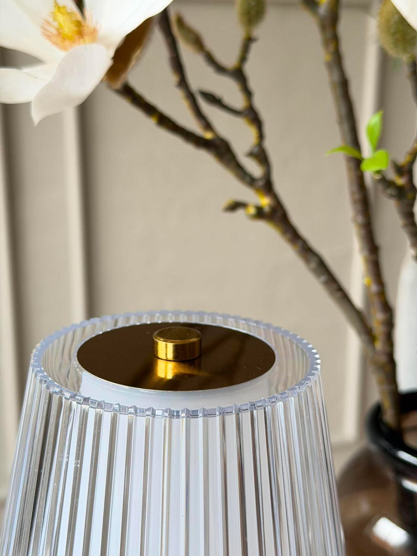 LED-bordlampe GOLD - Sett med 2 lamper