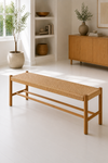 Benk Eik natur - 120 cm