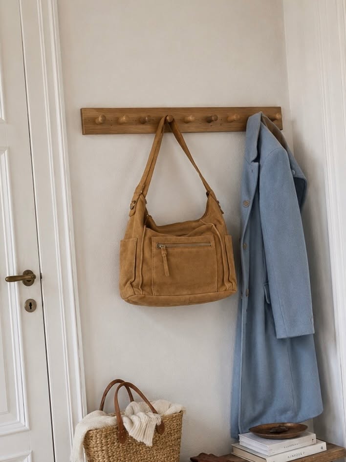 Crossover XL semsket skinn camel