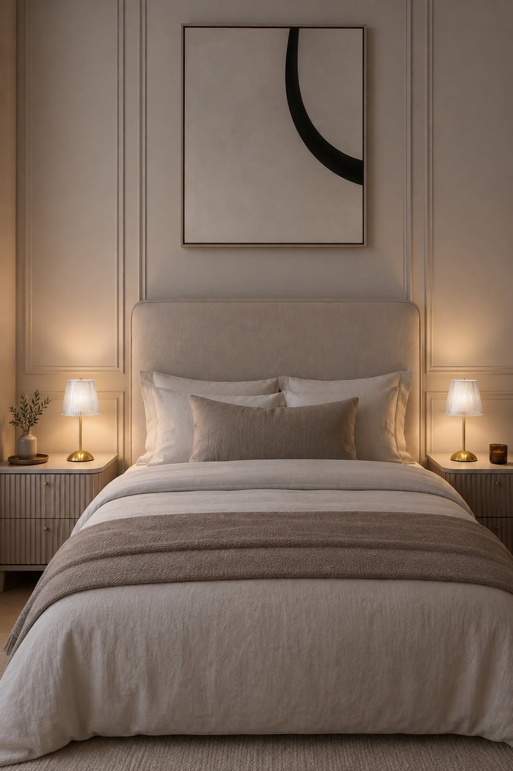 LED-bordlampe GOLD - Sett med 2 lamper