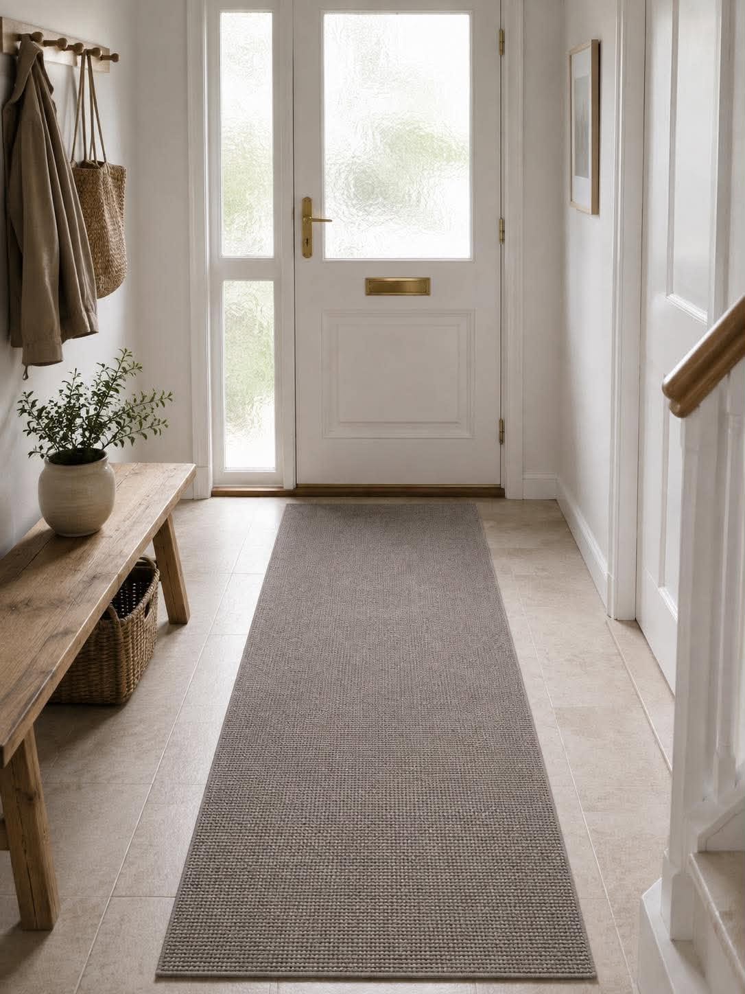 Smussematte beige - flere størrelser