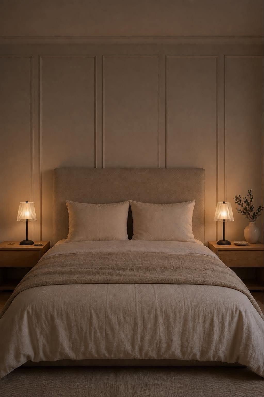 LED bordlampe BLACK - Sett med 2 lamper