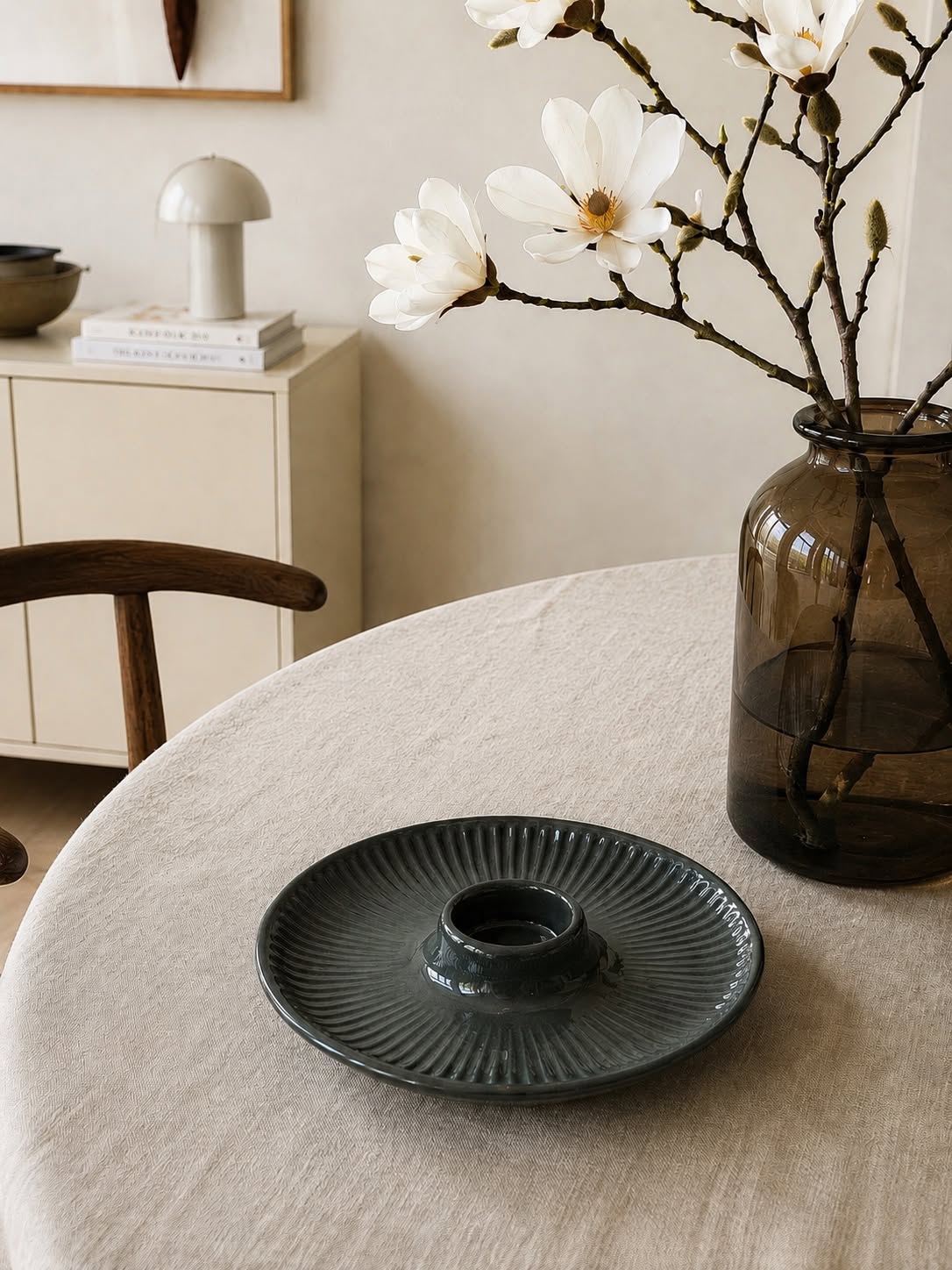 Lysestake til lys dia 5 cm - Dark