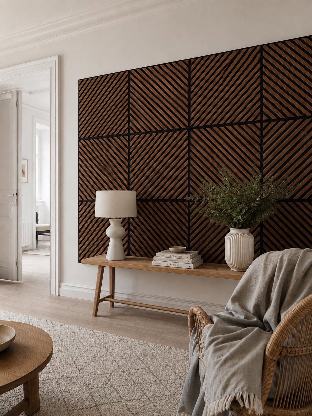 Akustikkpanel 60x60 - Pakke med 2 plater