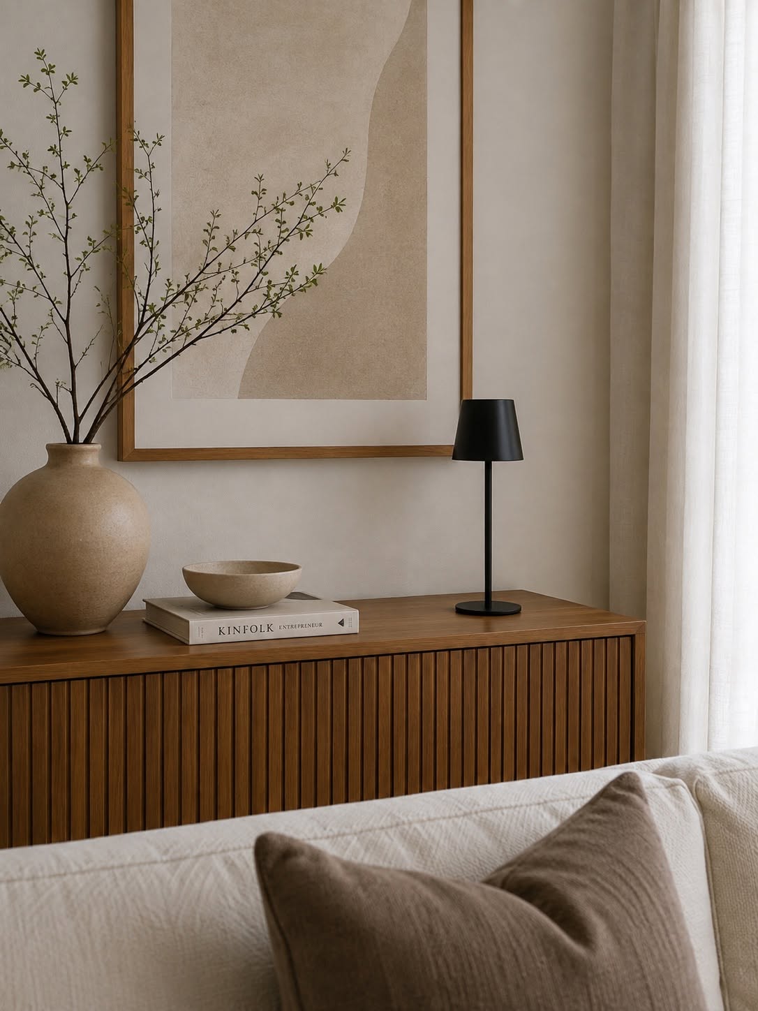 Oppladbar lampe - Black
