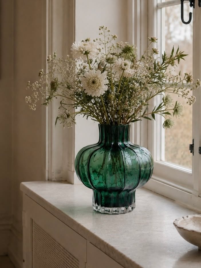 Vase grønn