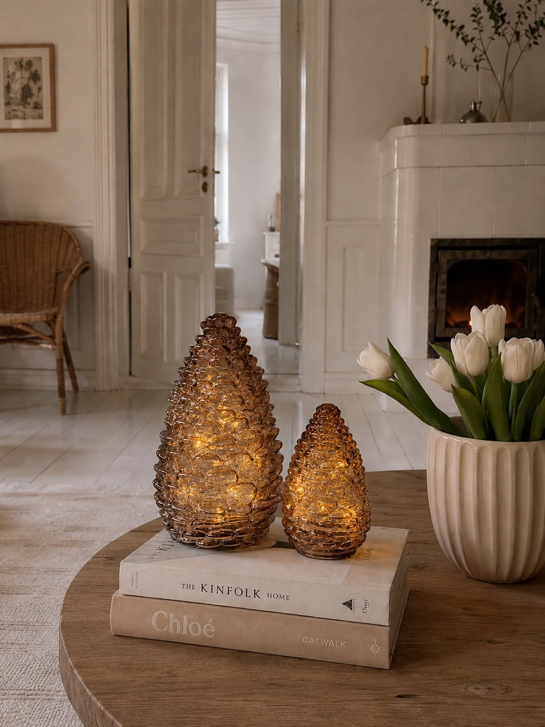 Kongle med LED-lys - Brown