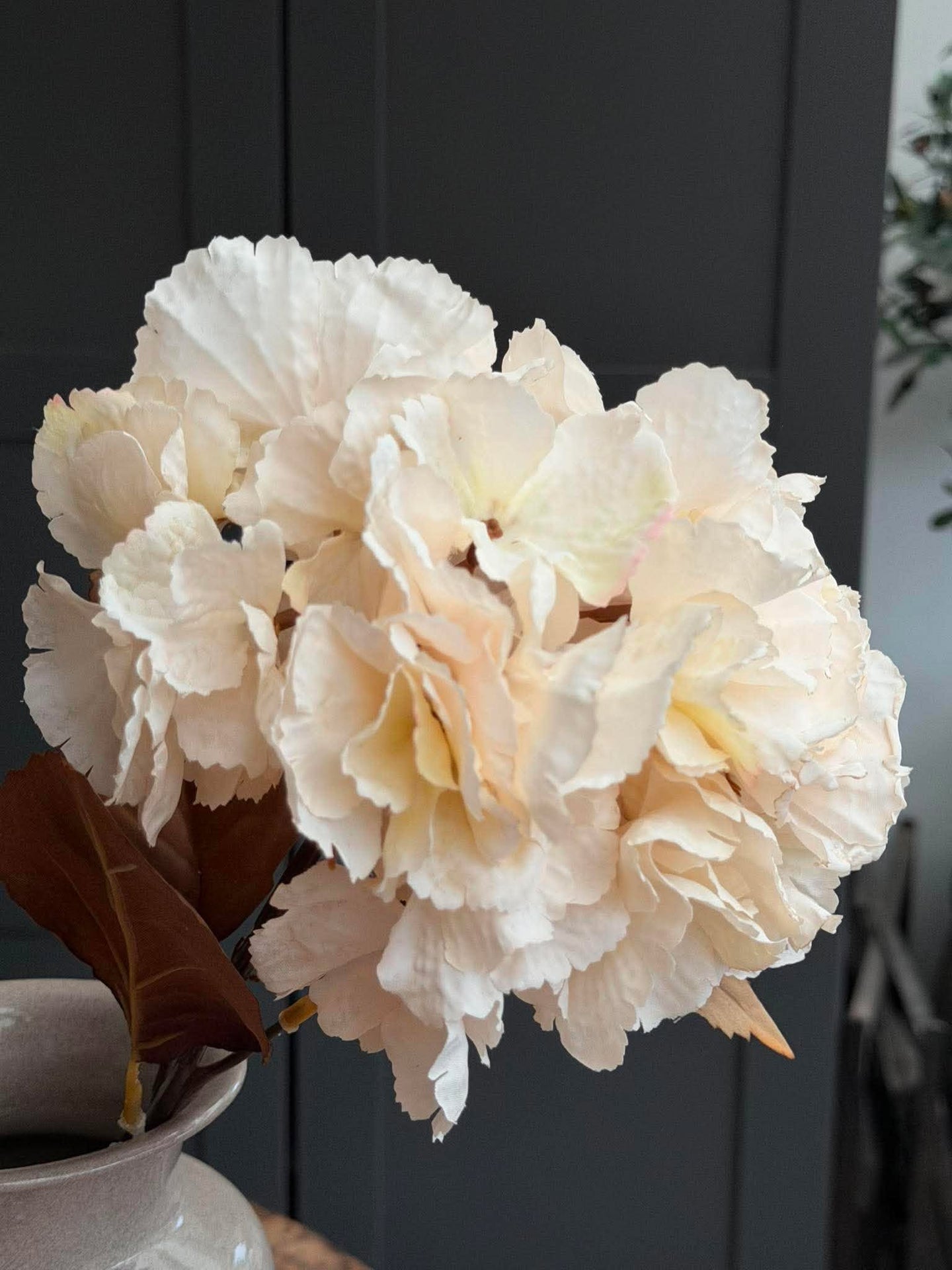 Hortensia 49 cm - Creme
