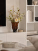 Vase brun glass