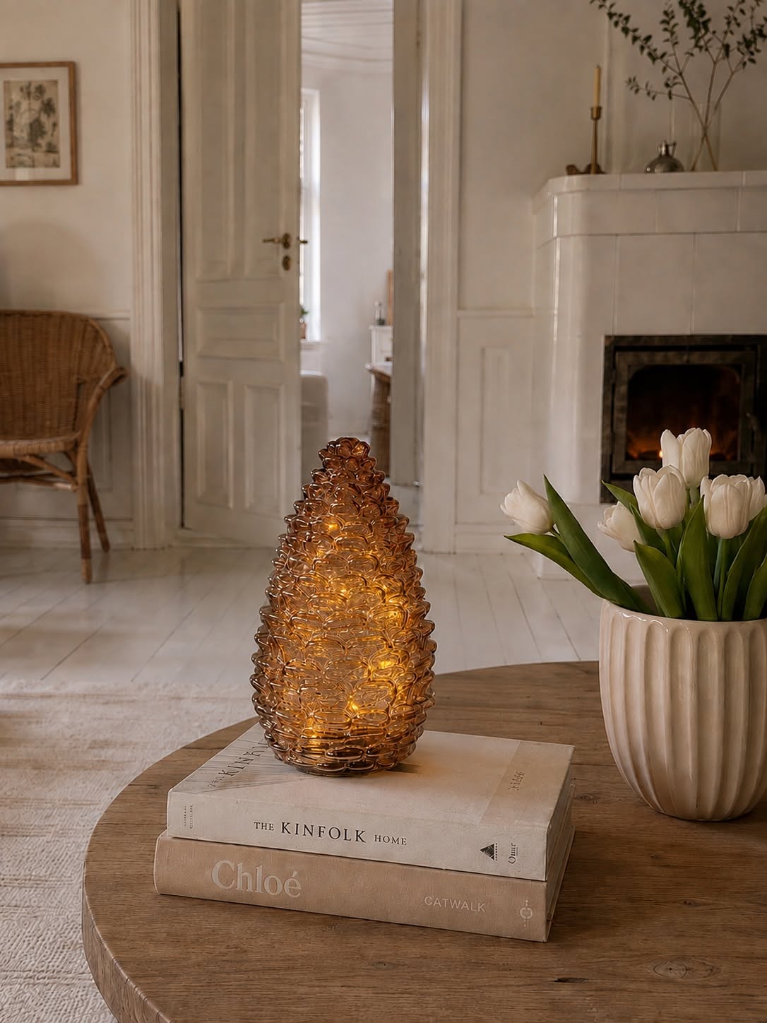 Kongle med LED-lys - Brown
