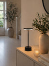 LED Bordlampe oppladbar – Lux Black