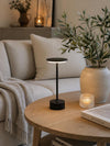 LED Bordlampe oppladbar – Lux Black