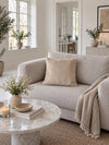 Pute med fyll 45x45 cm - Beige