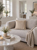Pute med fyll 45x45 cm - Beige