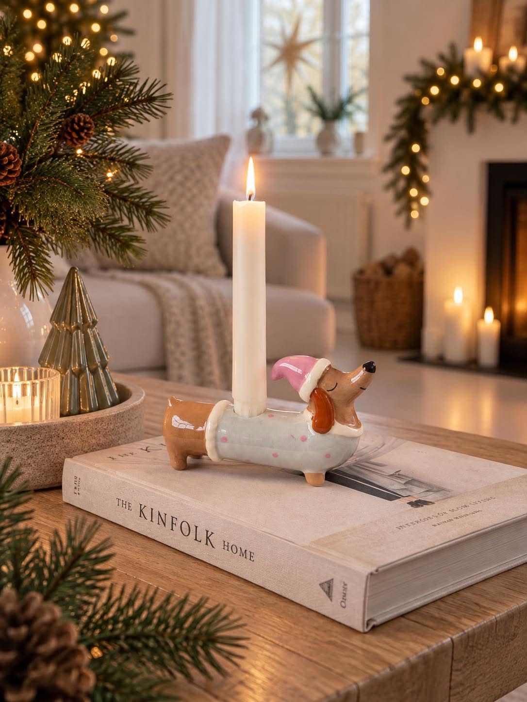 Lysestake dachshund - flere farger