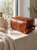 Toalettmappe -  cognac