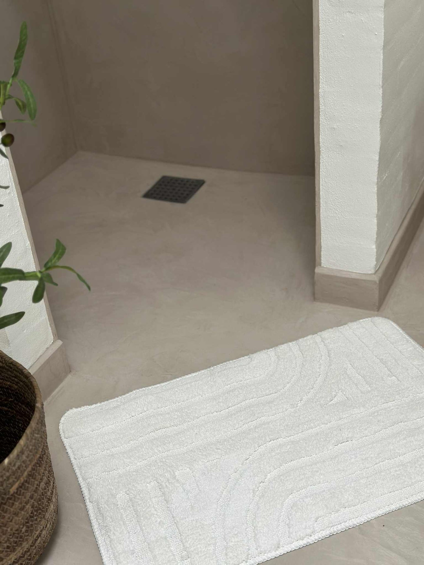 Badematte White