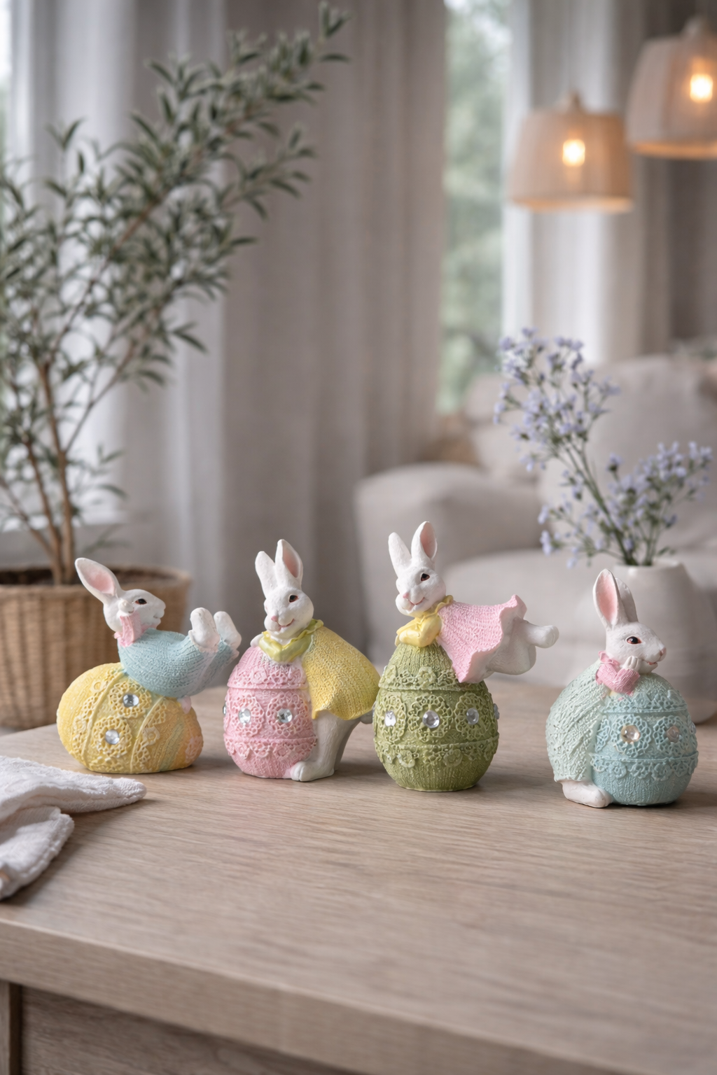 Påskehare med egg - MIX