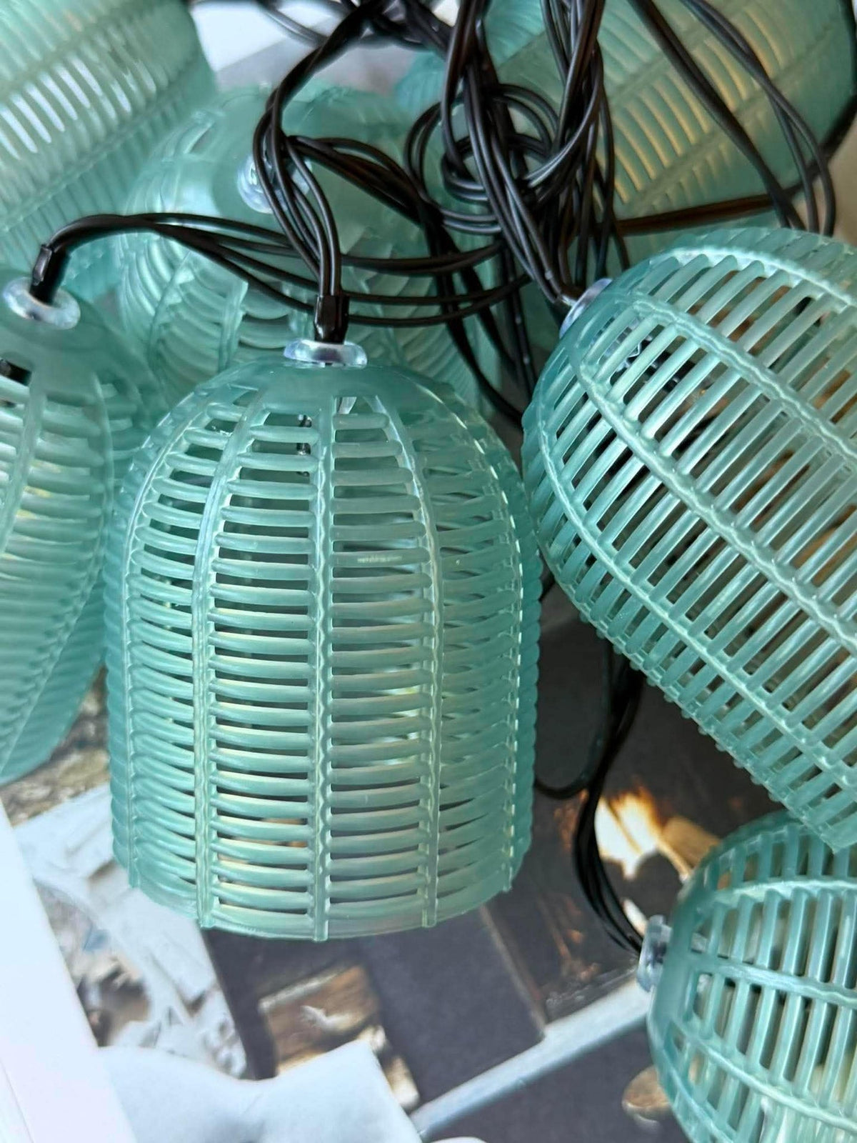 Lyskæde med solceller - Green