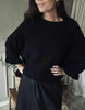 Strikk Elder flower - Black