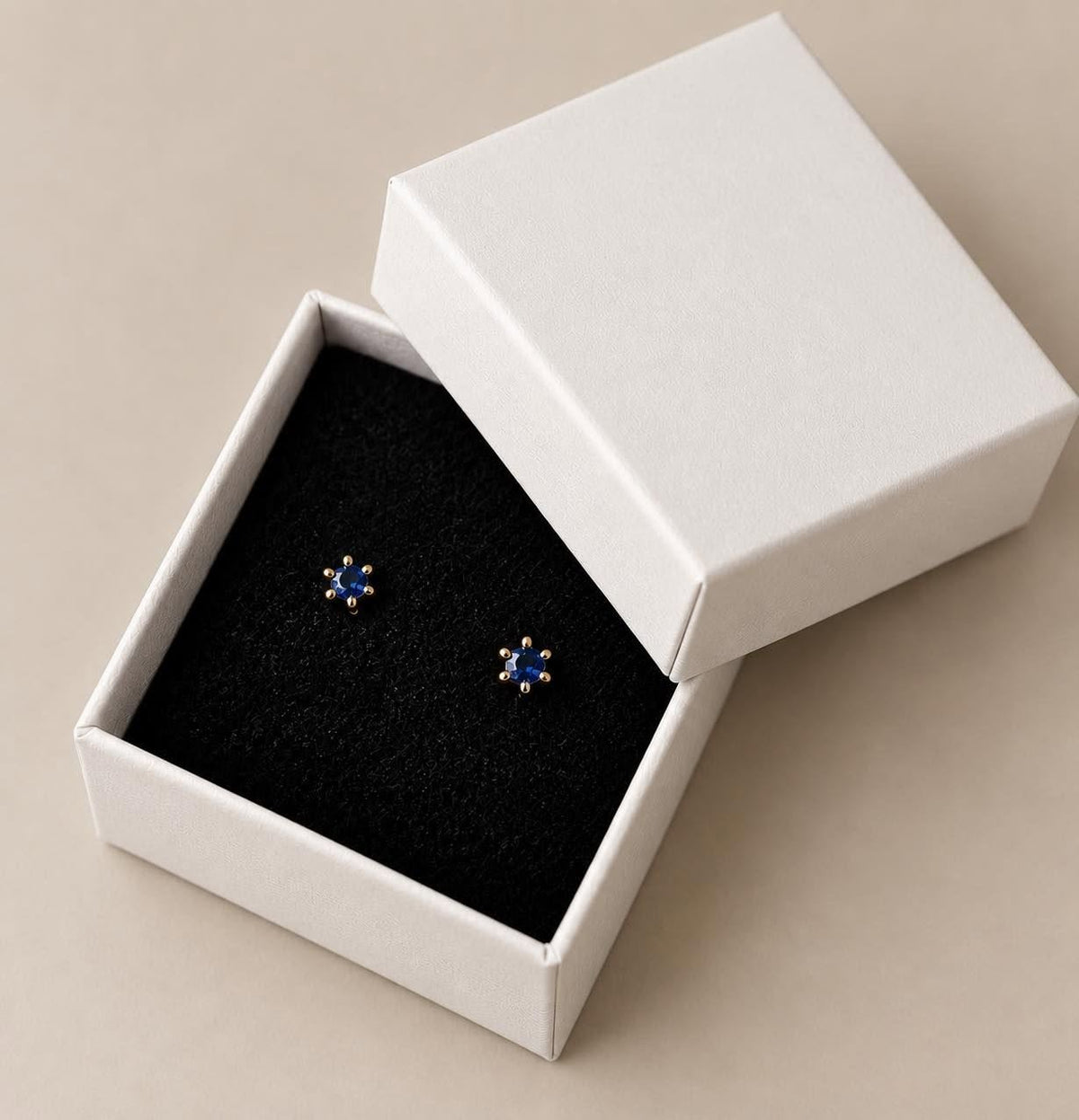Øredobber GIA - Royal blue