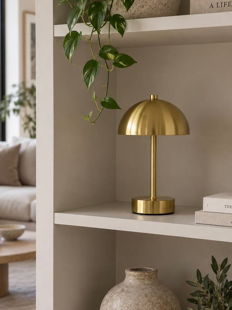 Bordlampe Golden - flere størrelser