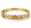 Armring LUCCIA forgylt