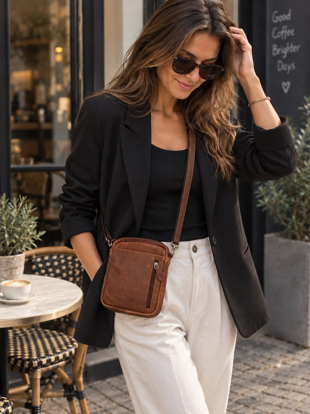 Mobilveske / Crossover - Brown Daily