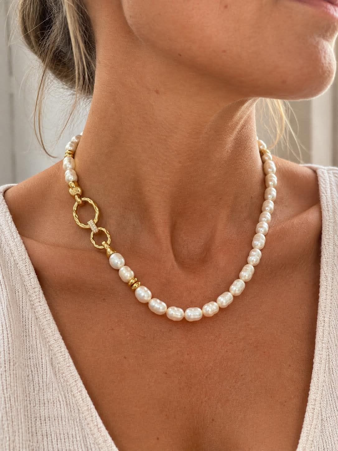 Halskjede Cindy 18K forgyllet