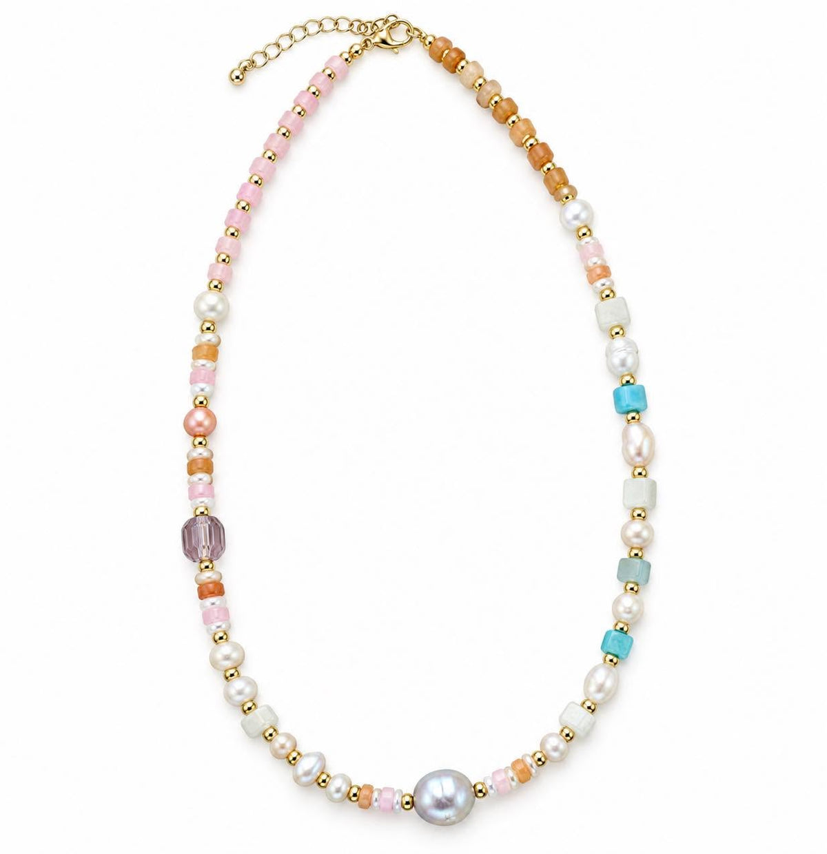 Halskjede Eloise 18K forgylt