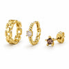 Øreringer Jeanie – Mix box 18K forgylt