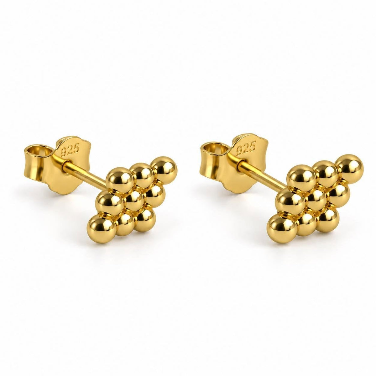 Ørestikker Joma 18K forgylt Sterling sølv