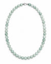 Halskjede Mary Jade green – grønn naturstein