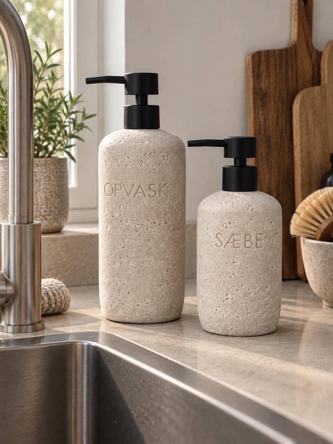 Dispenser med pumpe - Natur