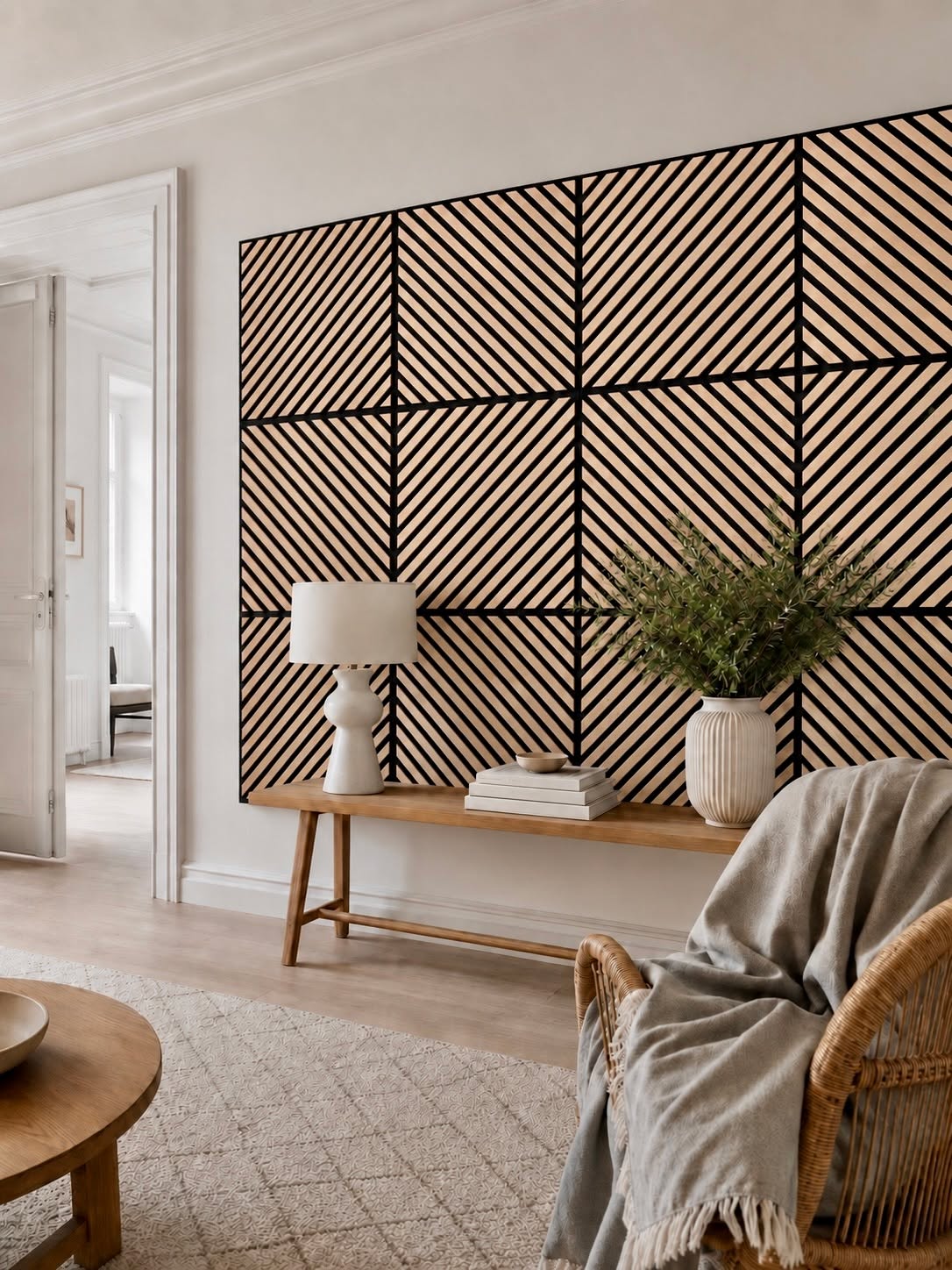 Akustikkpanel 60x60 - Pakke med 2 plater