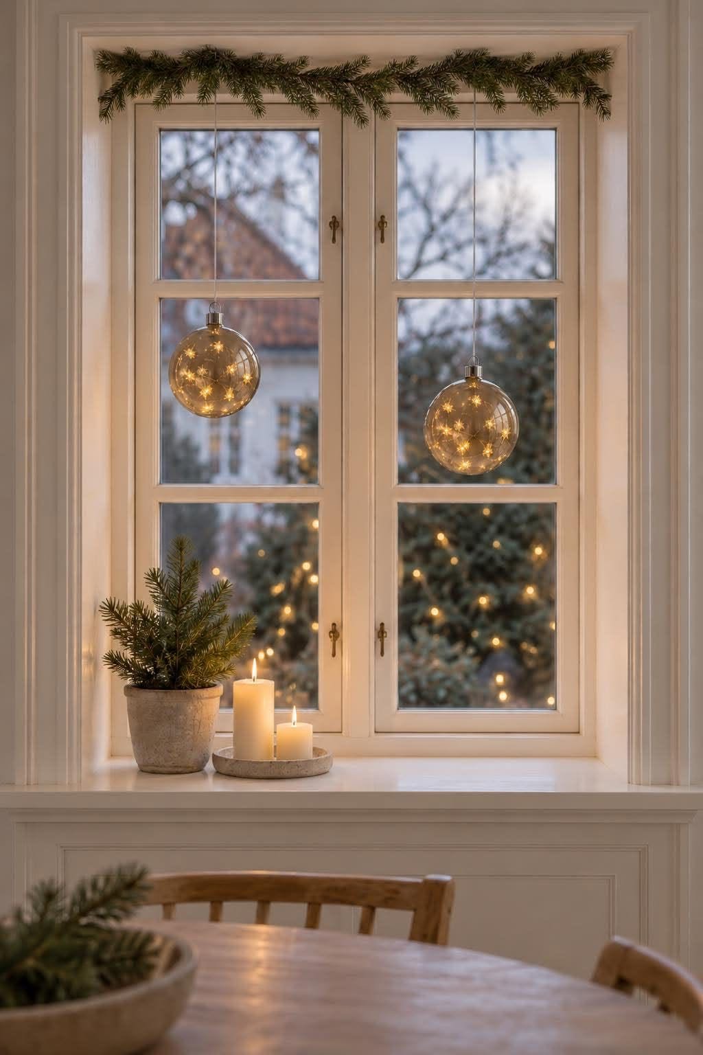 Kule med led lys