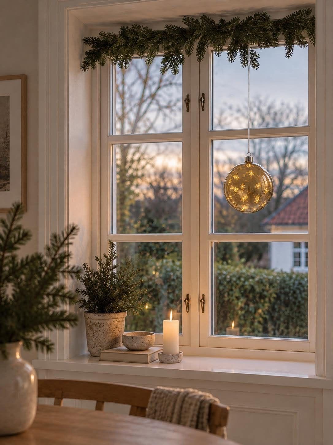 Kule med led lys