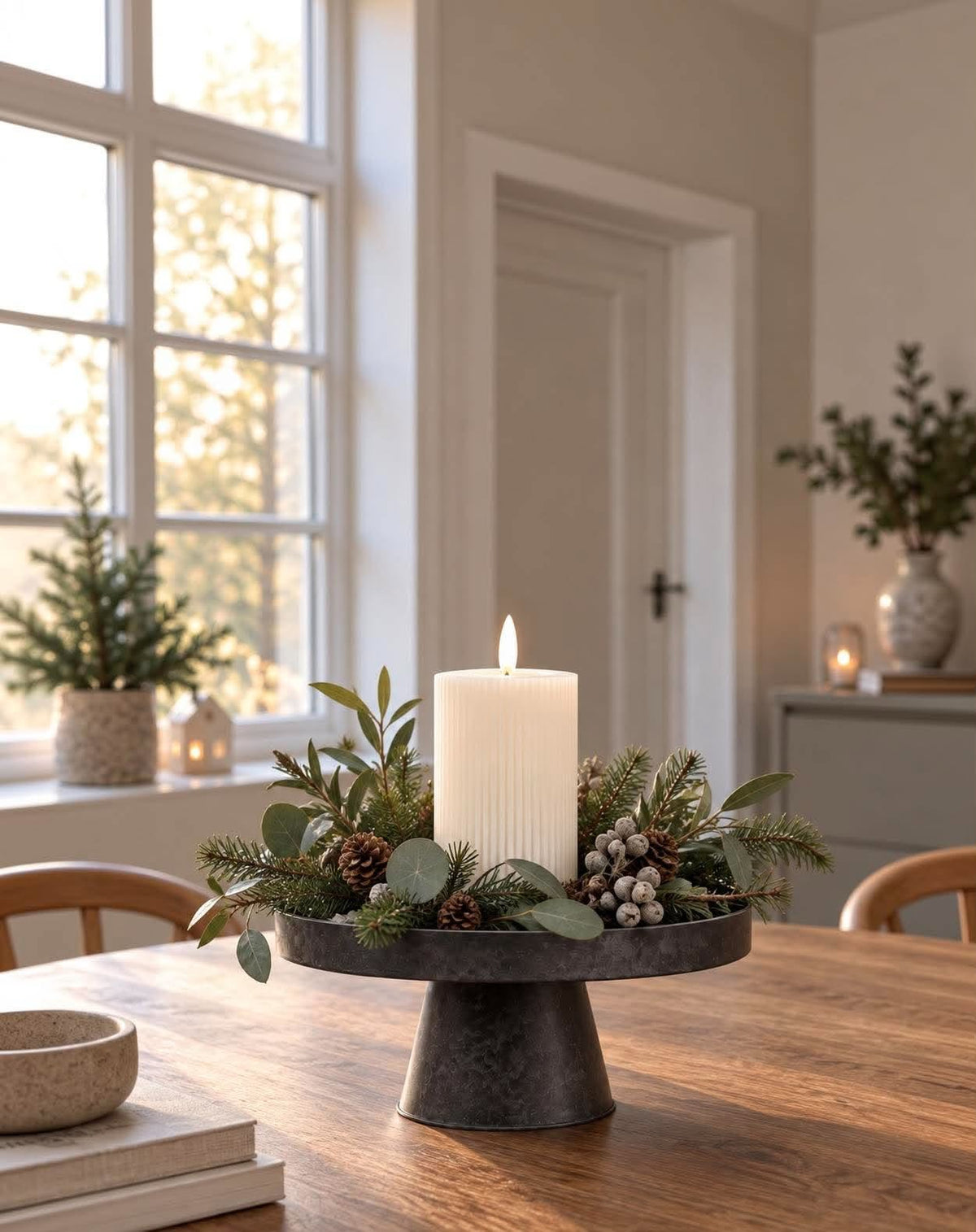 Potte i betong-look – Liten