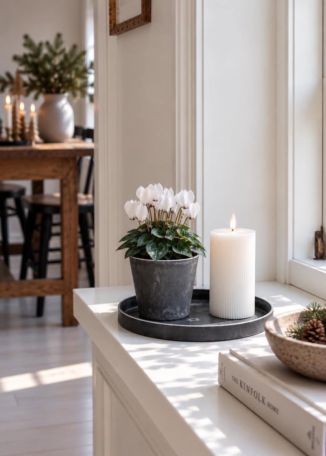 Potte i betong-look – Liten